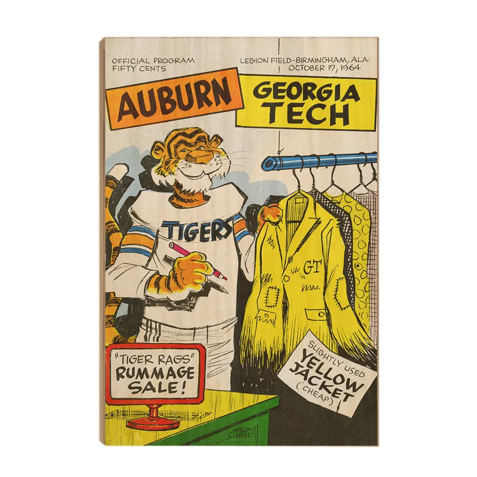 Auburn Tigers - Vintage Tiger Rags Rummage Sale