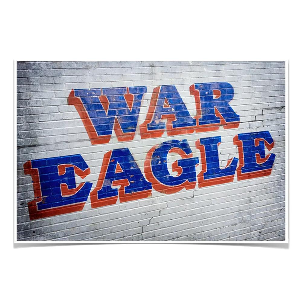 Auburn Tigers - War Eagle Wall