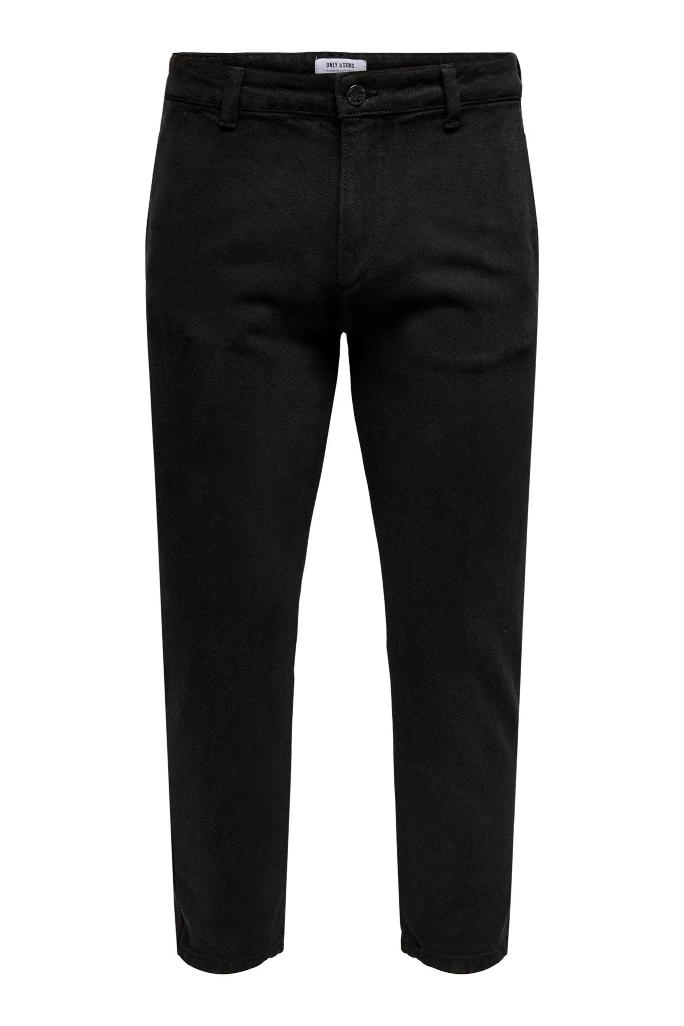 Avi Beam Chino Twill Pants - Sort