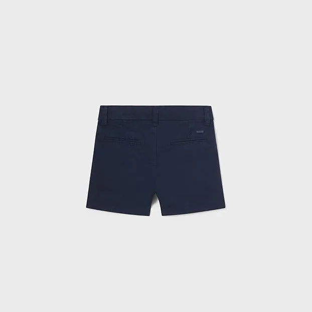 Baby Boy Basic Chino Short | Navy