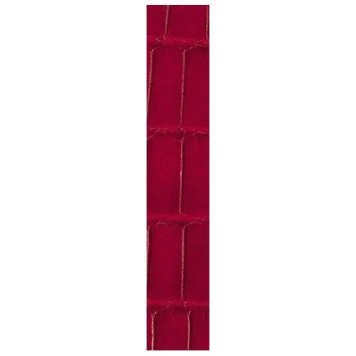 Ballon Bleu 36 mm Red Alligator Strap