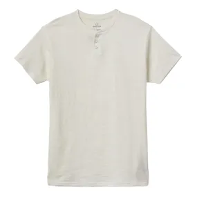 BASIC SLUB S/S HENLEY TEE