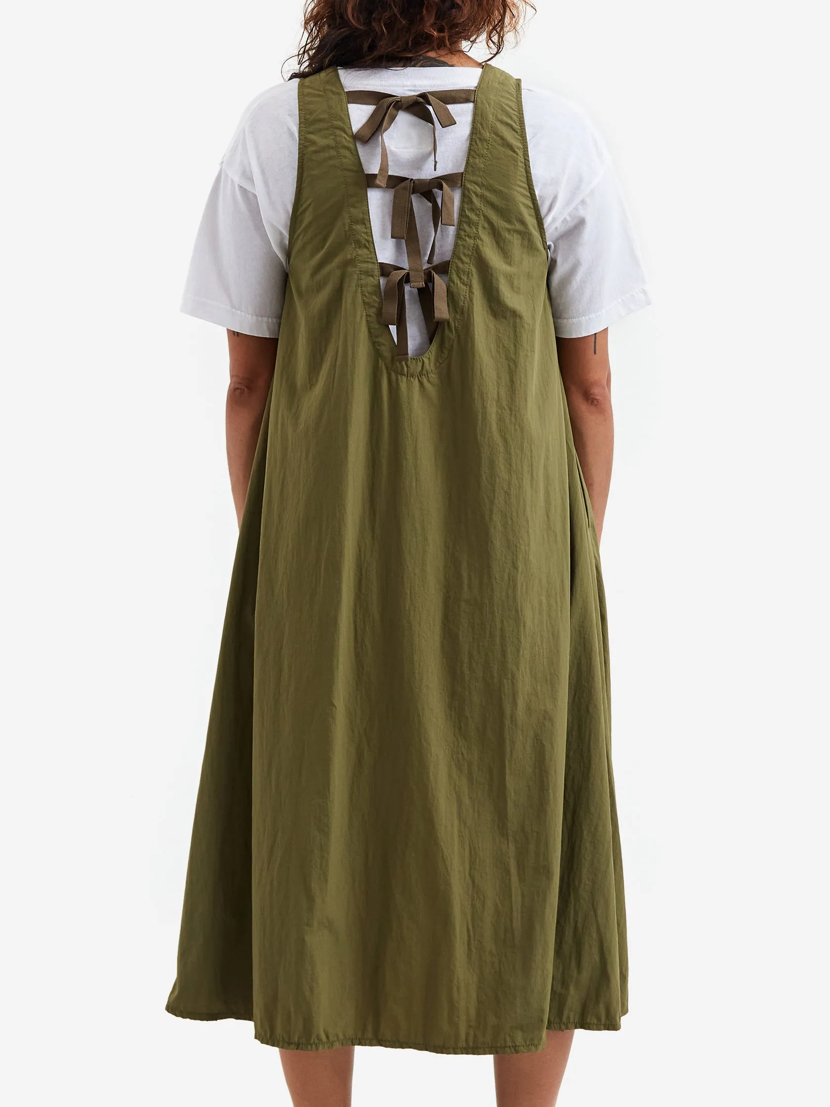 Beams Boy Pocket Front Dress - Olive