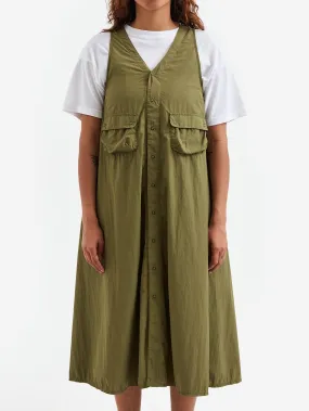 Beams Boy Pocket Front Dress - Olive