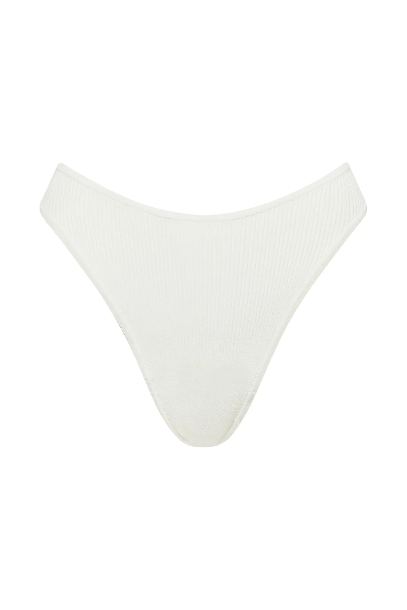 Bel Air Knitwear Bottom - White Rib