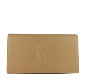 Belle de Jour Calfskin Leather Clutch Bag