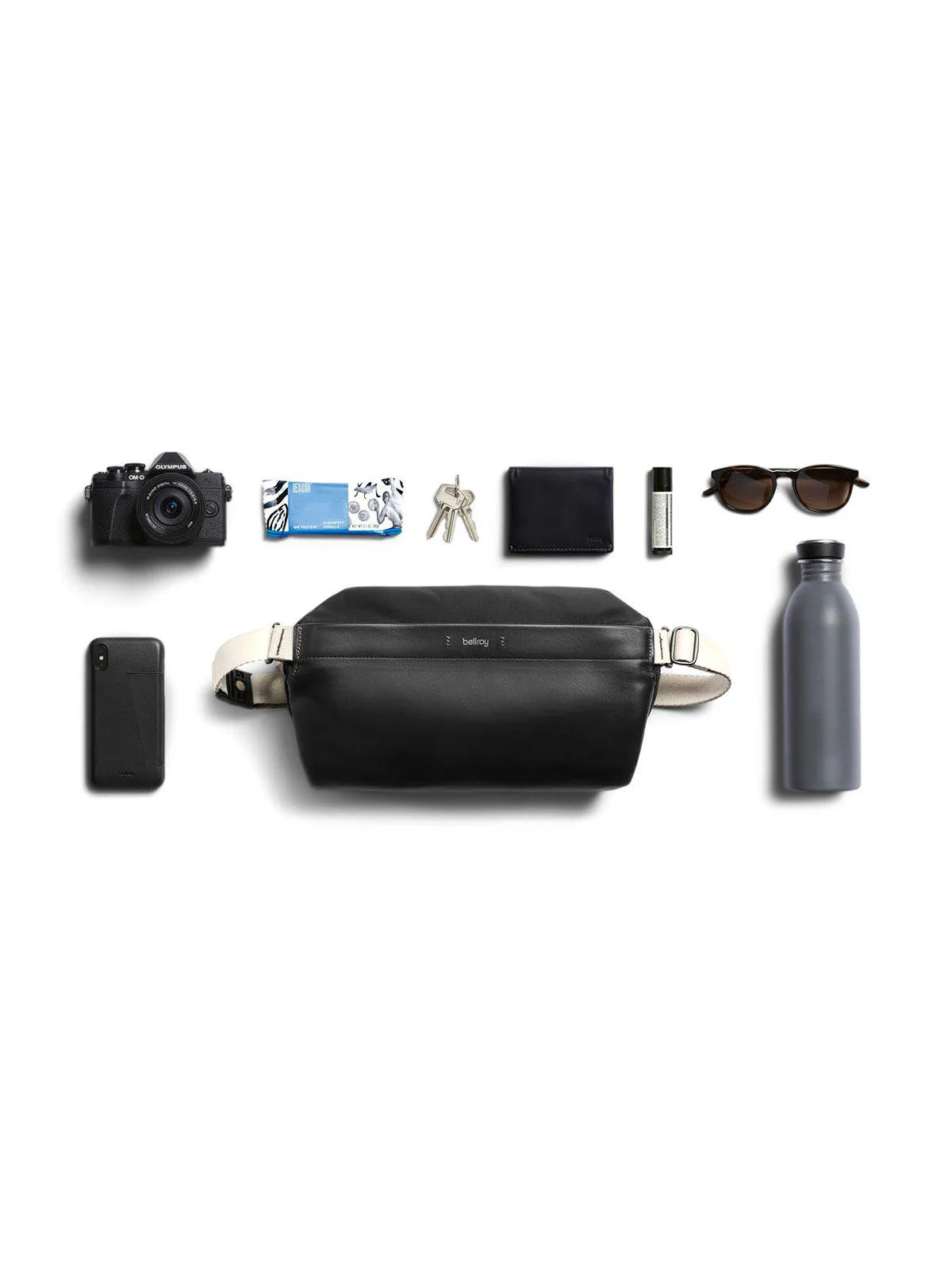 Bellroy Sling Bag Premium Nylon Black Sand