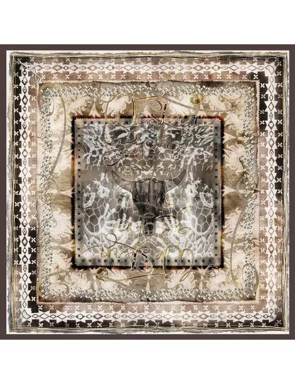 Bet and Malfie Westin Luxury Silk Scarf 125x125