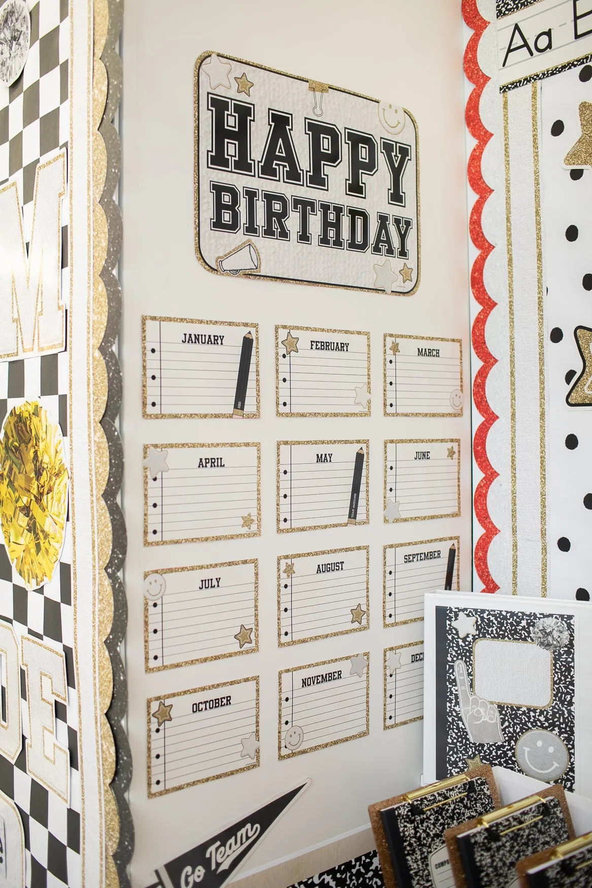 Birthday | Bulletin Board Set | School Spirit | Schoolgirl Style