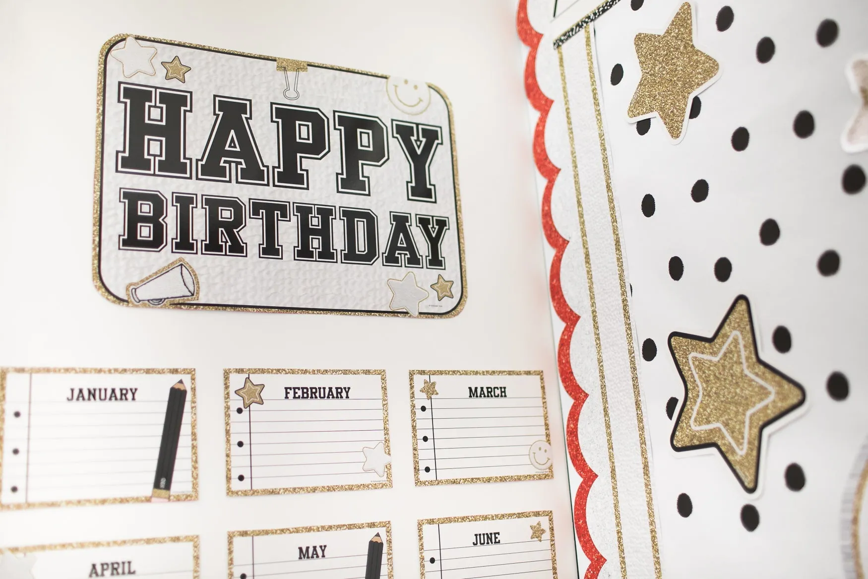 Birthday | Bulletin Board Set | School Spirit | Schoolgirl Style