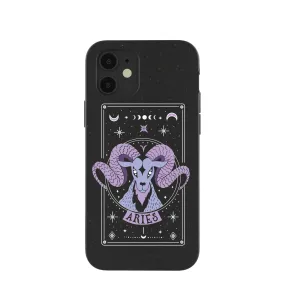 Black Aries iPhone 12/ iPhone 12 Pro Case