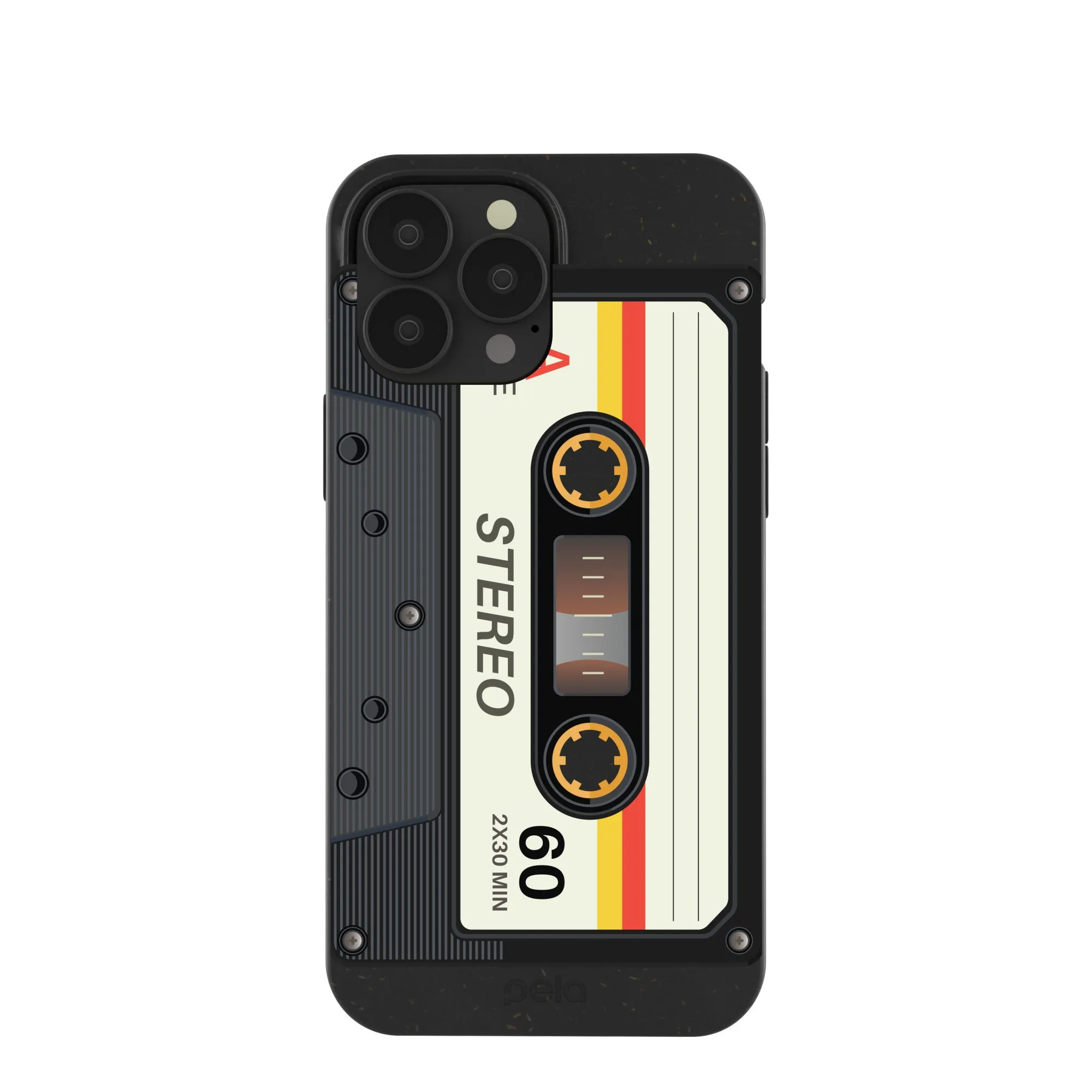 Black Cassette iPhone 13 Pro Max Case