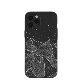 Black Night Panorama iPhone 12 Pro Max Case