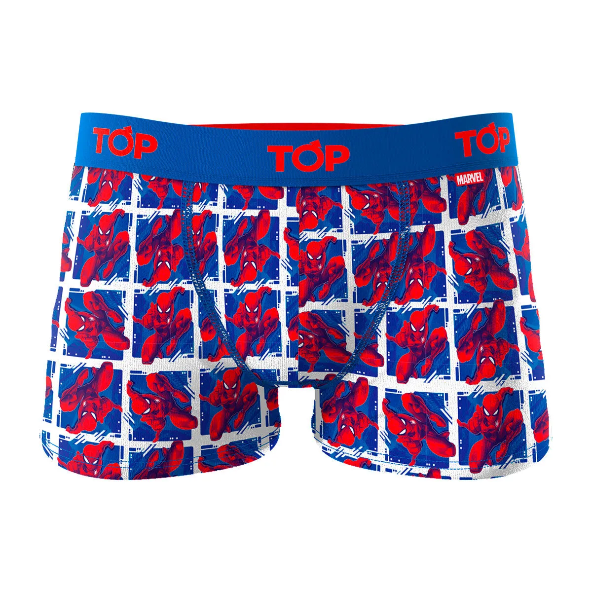 Boxer Niño Microfibra Marvel Pack 4 C2 Spider Man