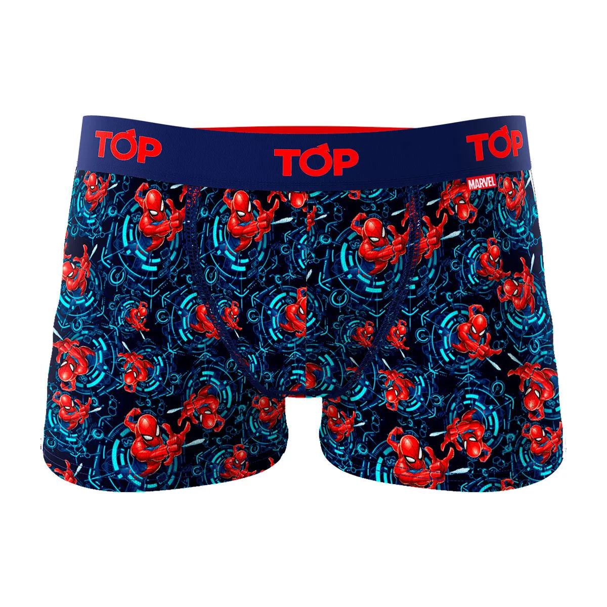 Boxer Niño Microfibra Marvel Pack 4 C2 Spider Man