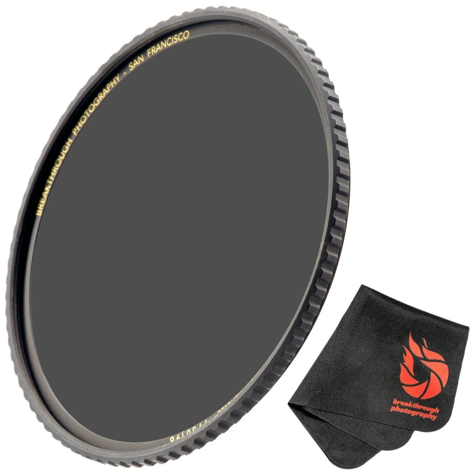 Breakthrough Photography 82mm X4 Solid Neutral Density 3.0 Filter -10 Stop