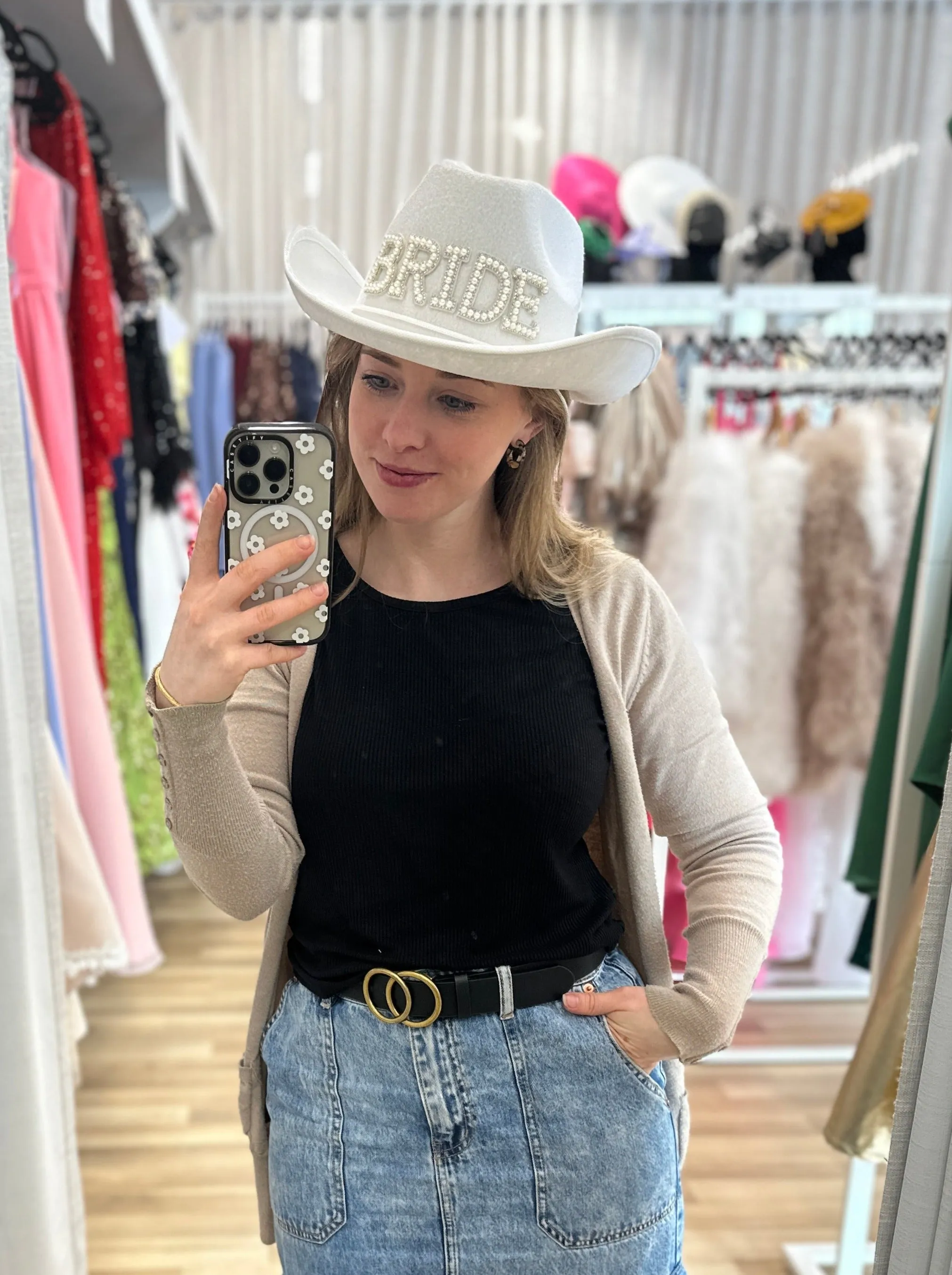 BRIDE Cow Girl Hat