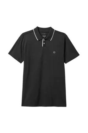 BRIXTON Mod Flex Polo Shirt Black