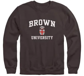 Brown Crest Sweatshirt (Brown)