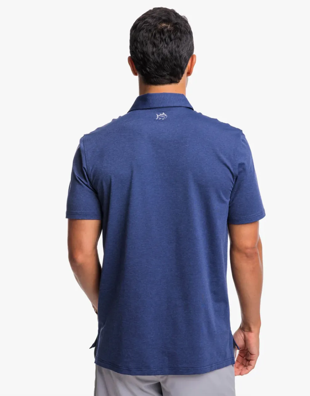 Brreeze Perf Hthr Polo Nautical Navy