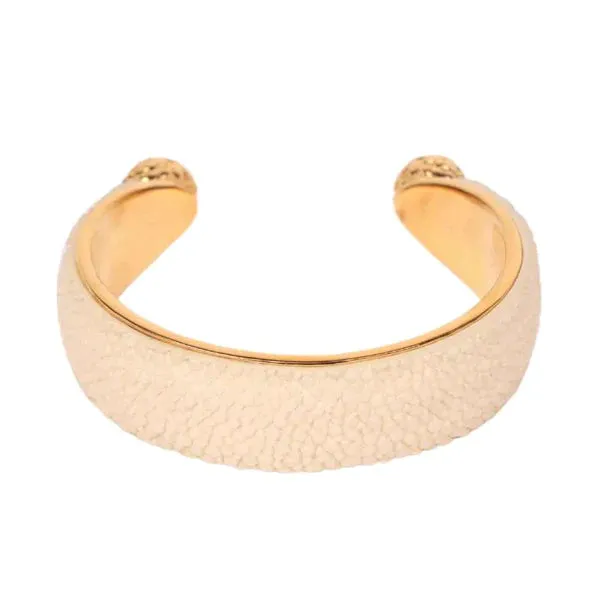 BuDhaGirl Ivory Jolene Stingray Cuff