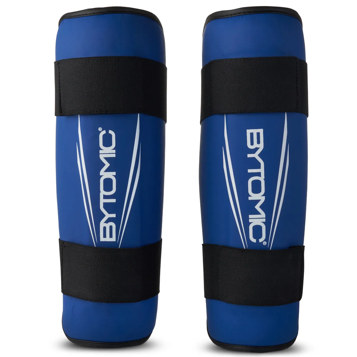 Bytomic Axis V2 Shin Guards Blue/White