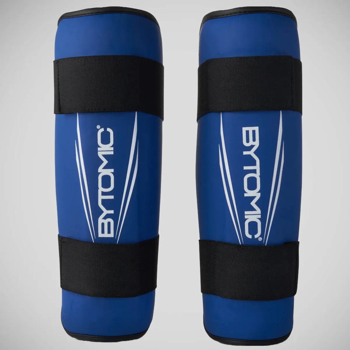 Bytomic Axis V2 Shin Guards Blue/White