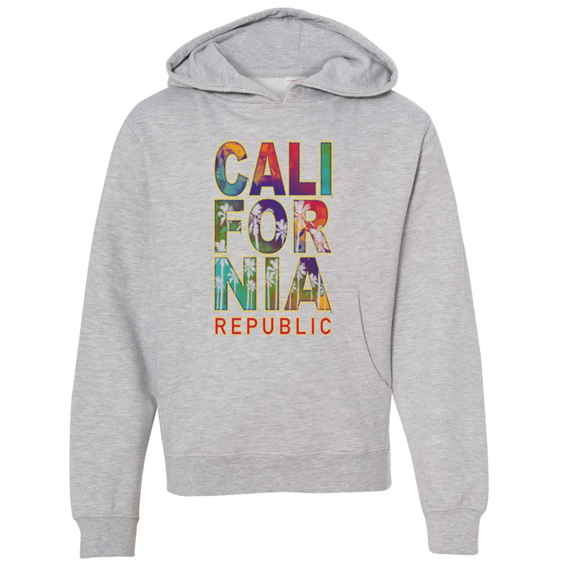 California Pastel Stitched Style Premium Youth Sweatshirt Hoodie