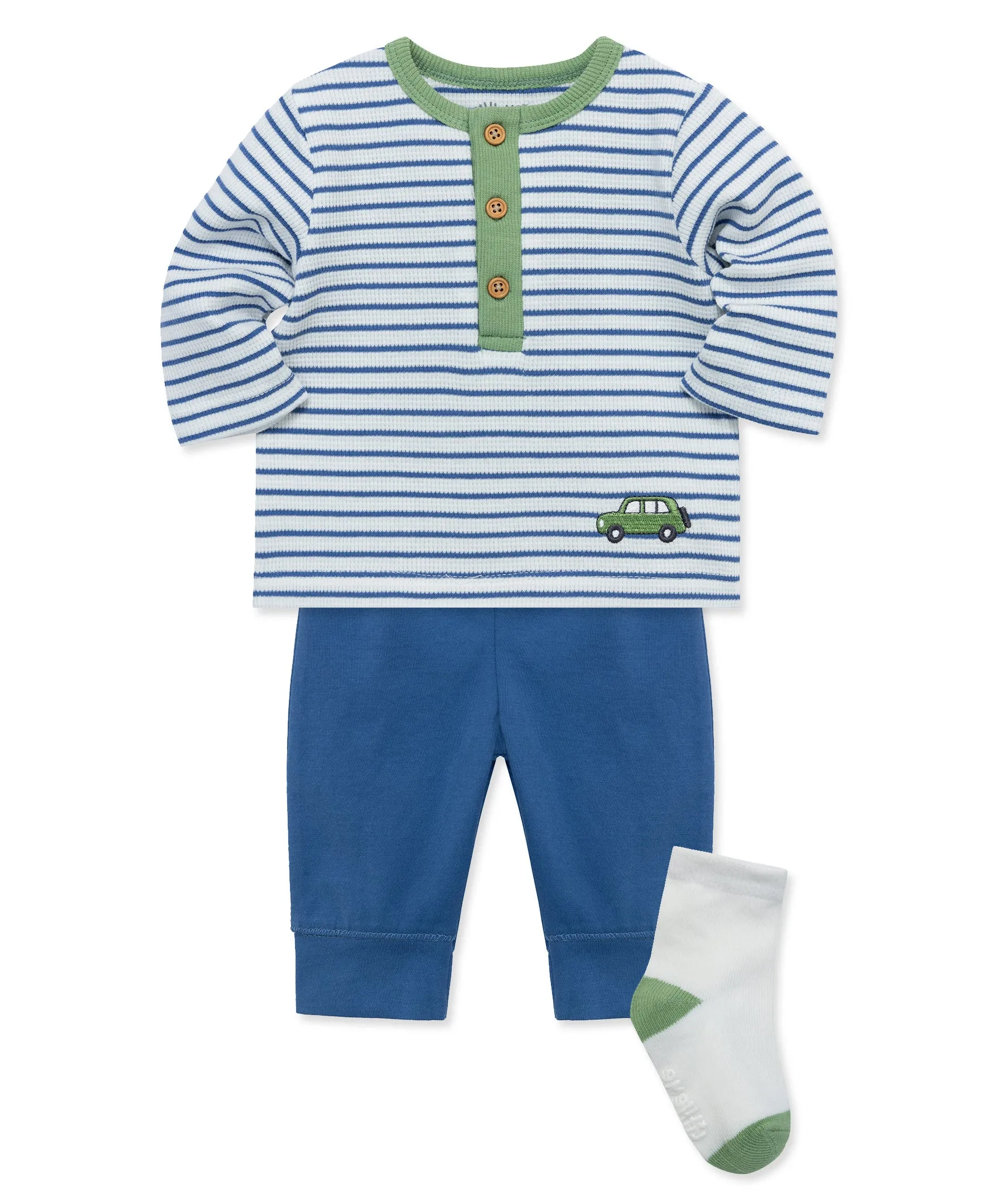 Car Icon Jogger Set (3M-12M)