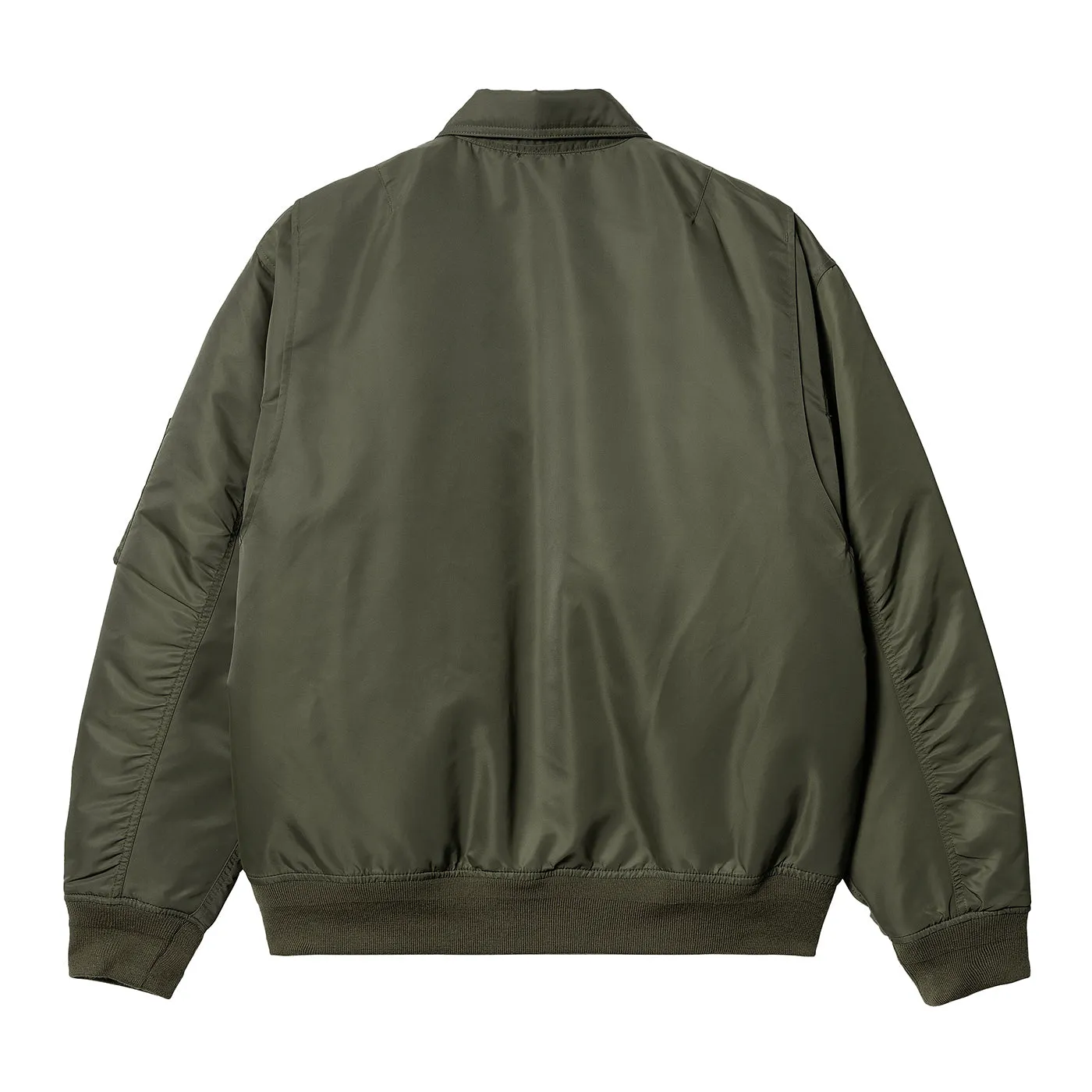 Carhartt WIP Olten Bomber Jacket - Plant / Smoke Green