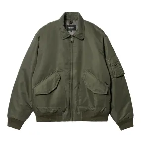 Carhartt WIP Olten Bomber Jacket - Plant / Smoke Green