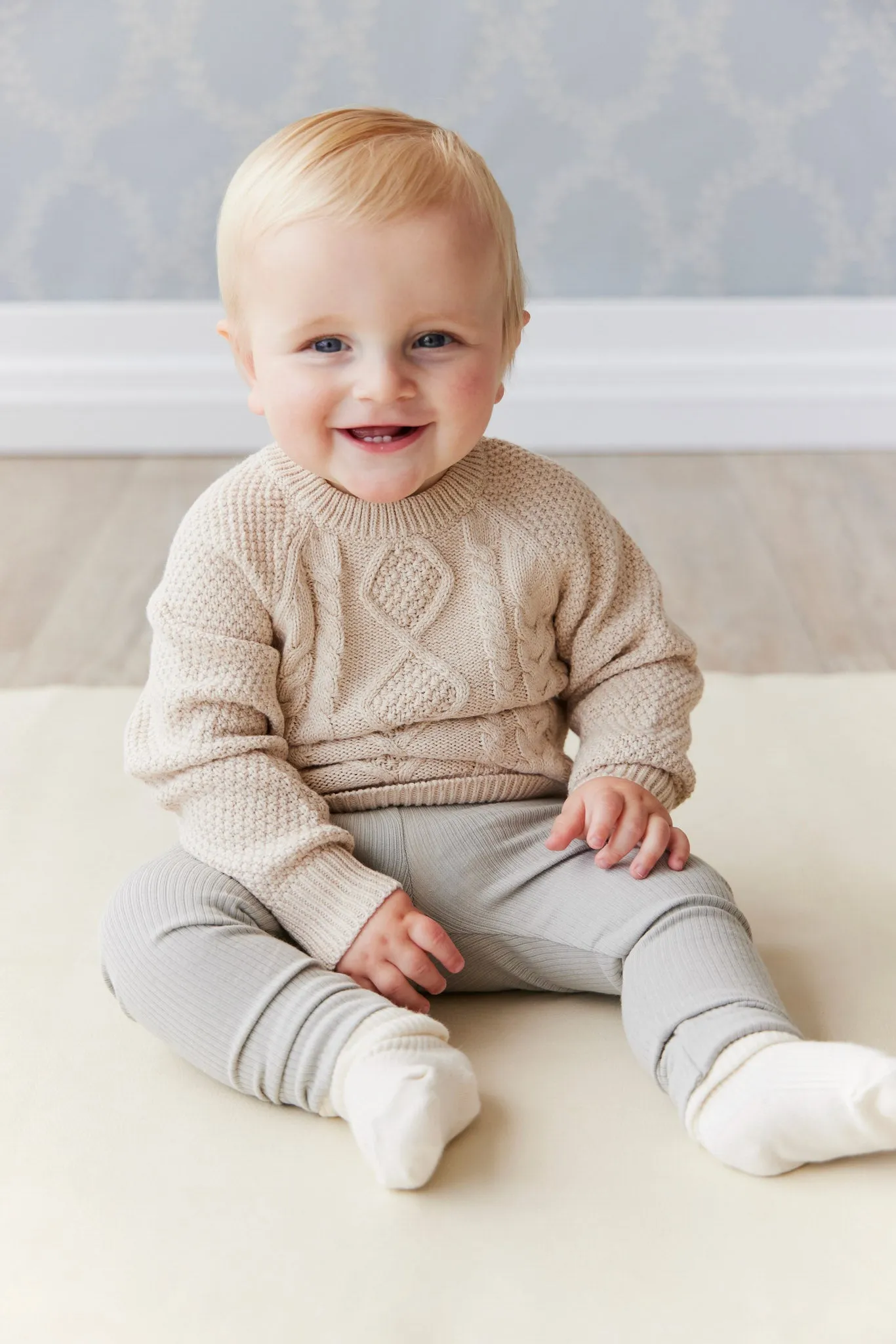 Carter Jumper - Oatmeal Marle