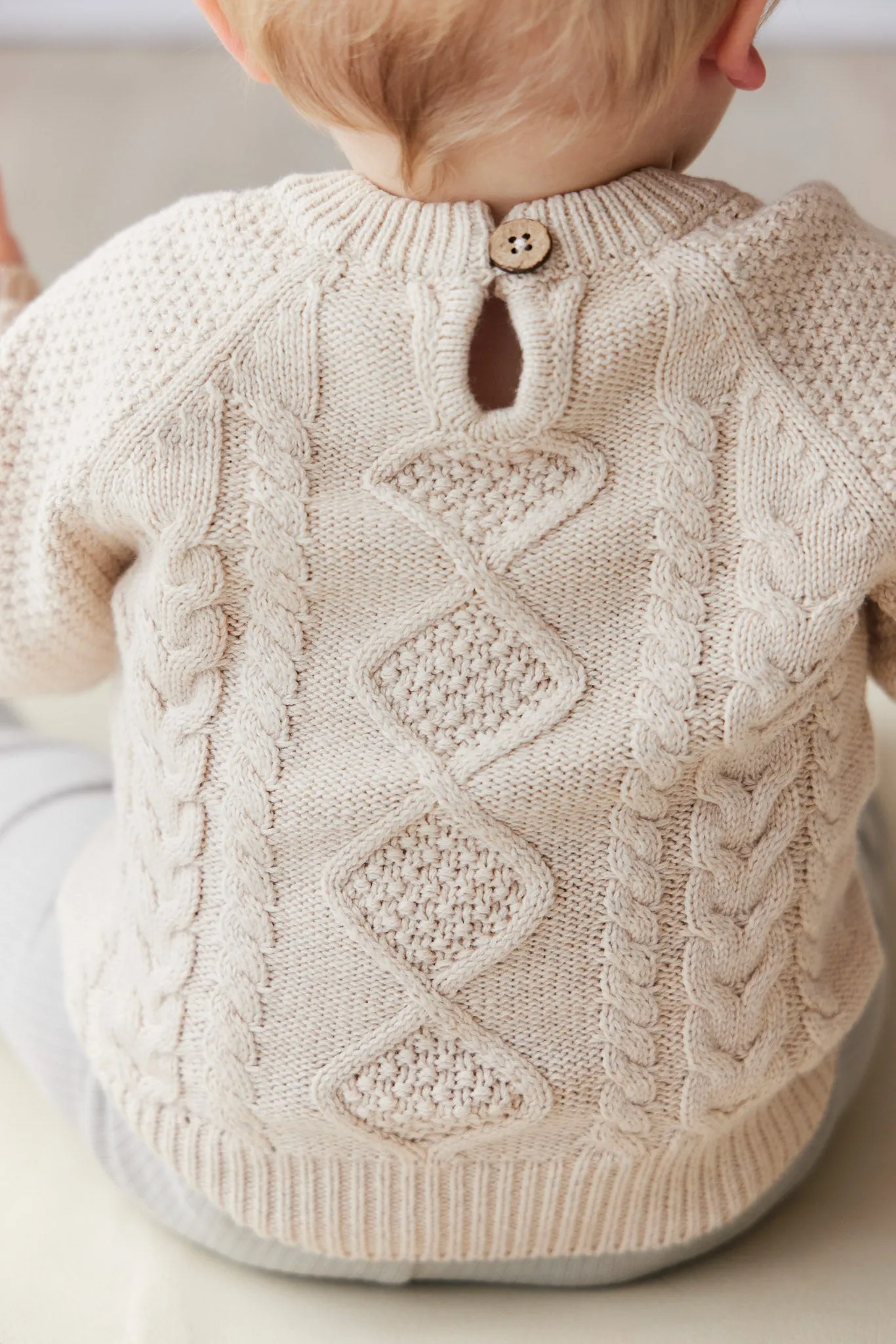 Carter Jumper - Oatmeal Marle