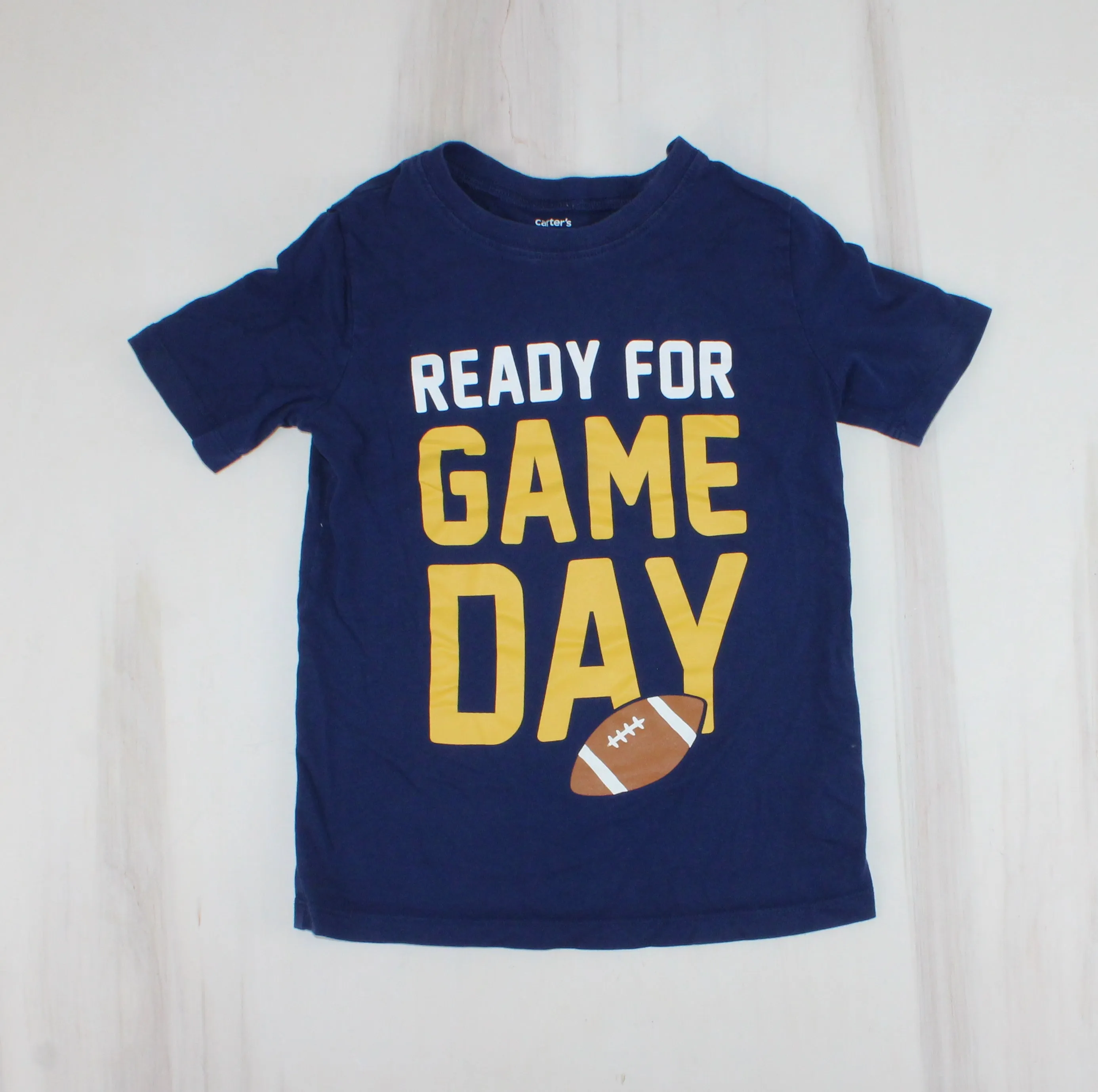 CARTESR GAME DAY TSHIRT 7Y EUC