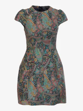 Carven Paisley Print Dress