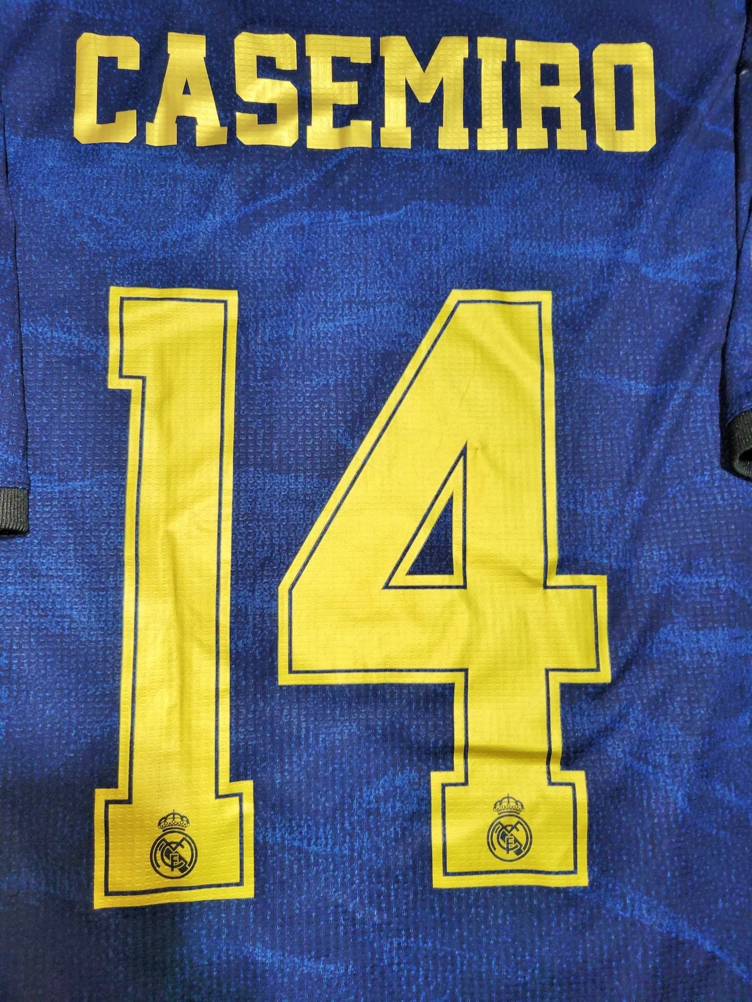 Casemiro Real Madrid 2019 2020 CLIMACHILL PLAYER ISSUE Away Soccer Jersey Shirt M SKU# DW4446