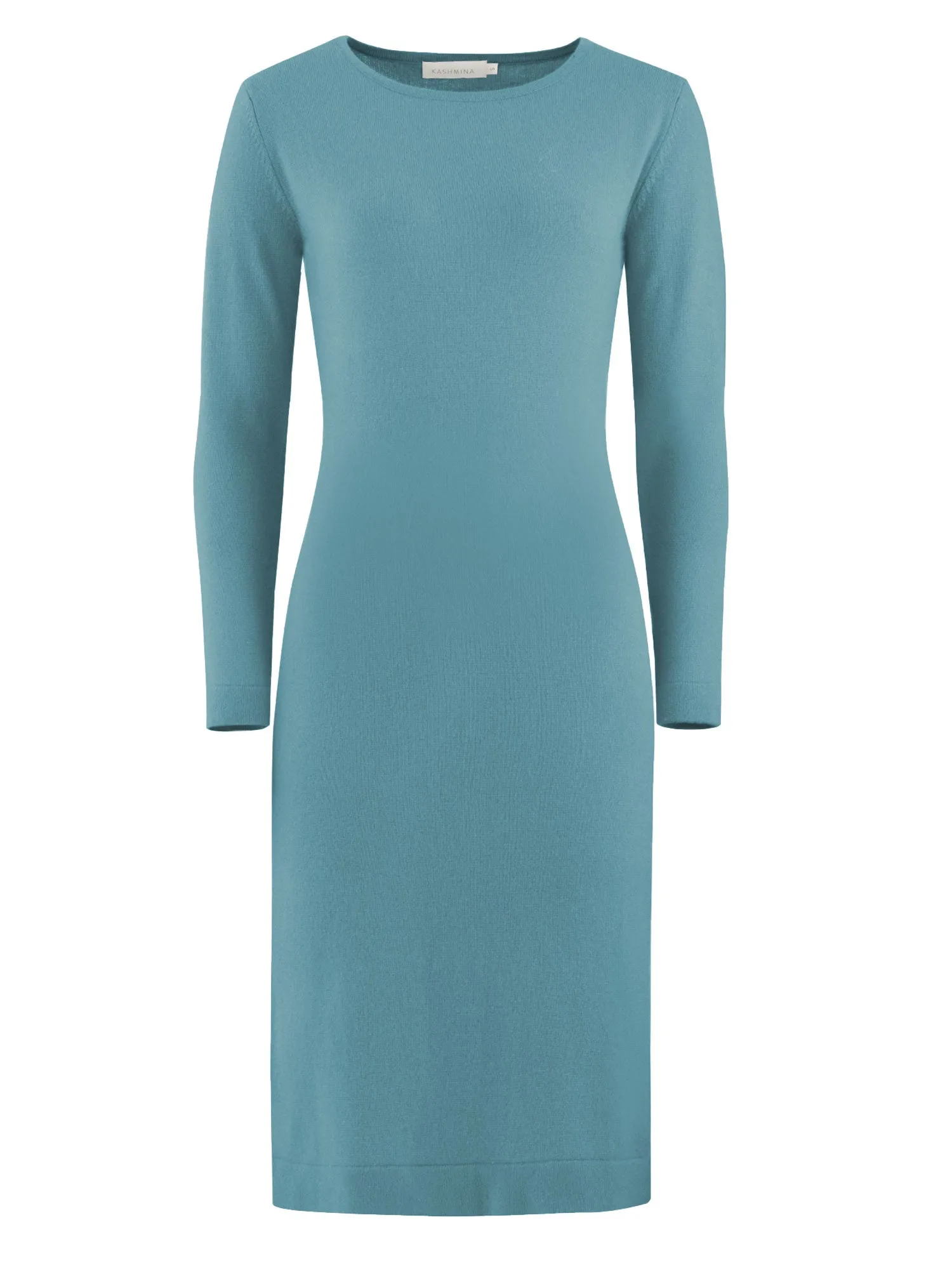 Cashmere dress "Classy" - arctic