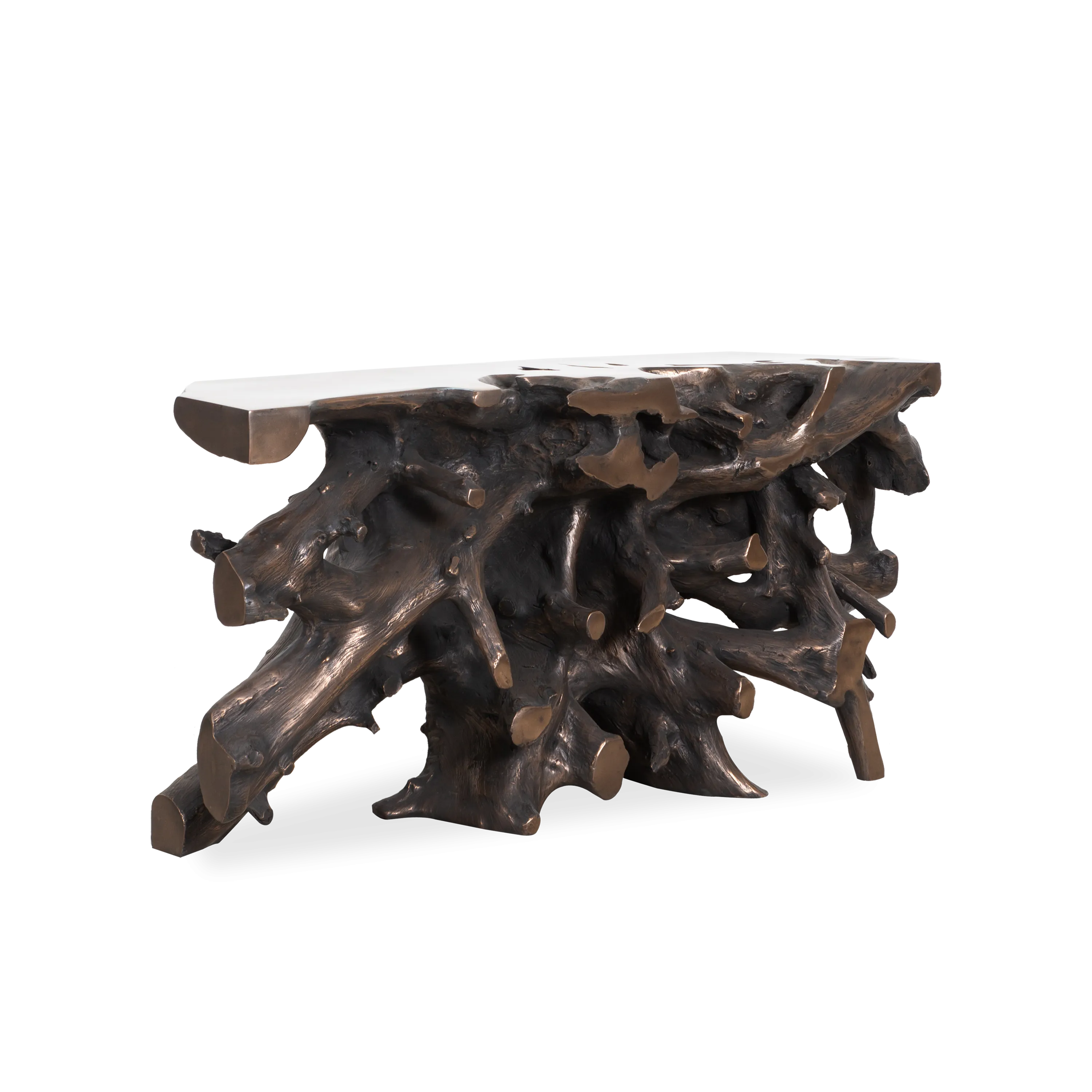 Cast Root Console Table