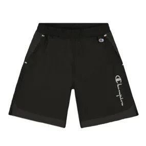 CHAMPION EUROPE<br>ECO WARRIOR ELASTIC SHORTS BLACK