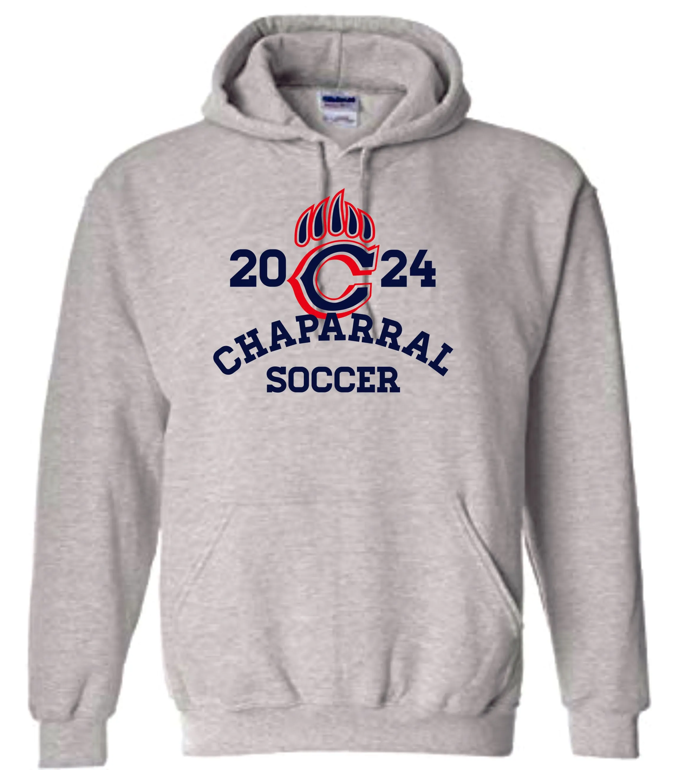 Chap Boys Soccer Hooded Sweatshirt- 5 Colors- 2 designs