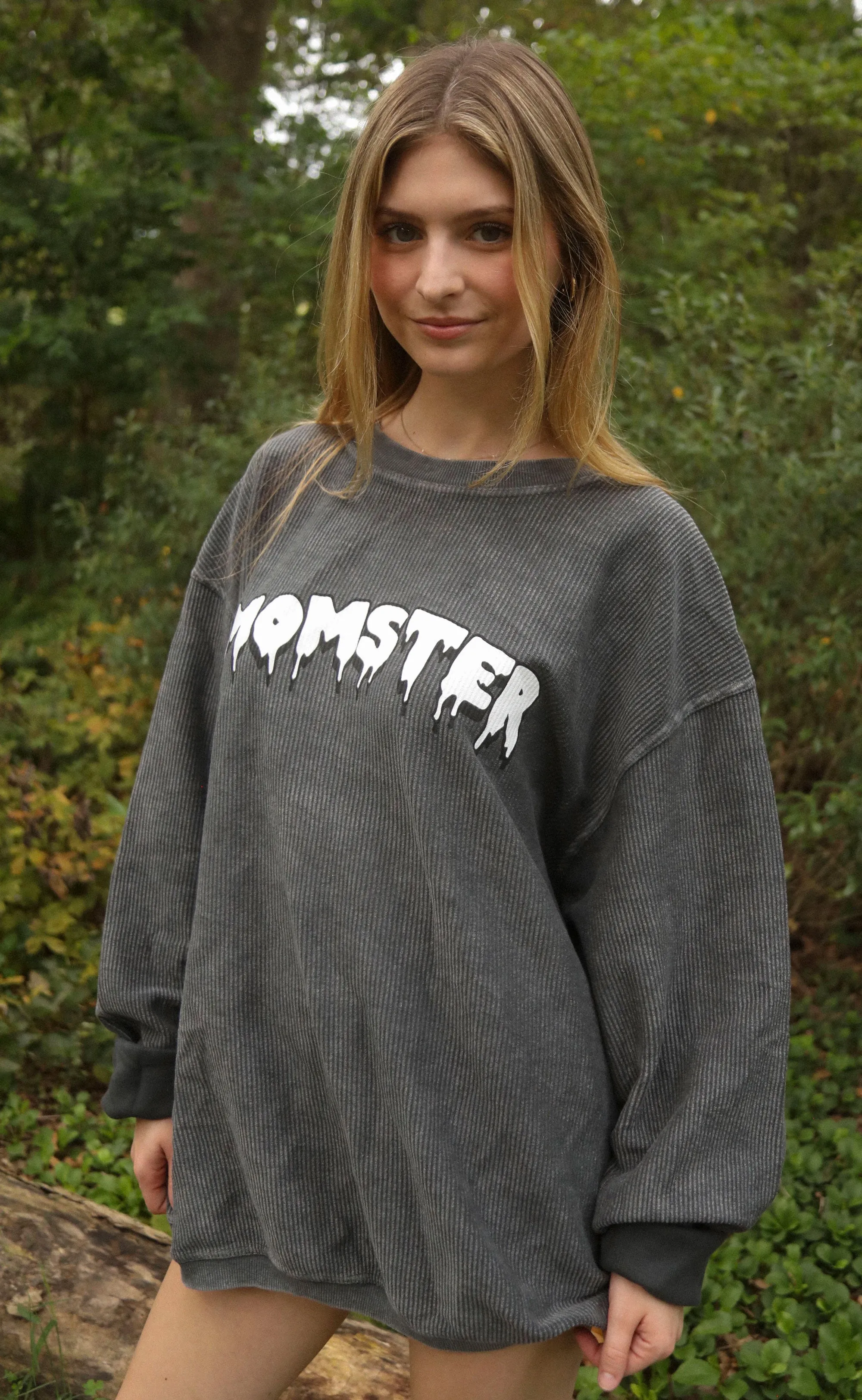 charlie southern: momster corded sweatshirt