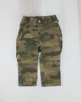 CHILDRENS PLACE CAMO BOTTOMS 9-12M EUC