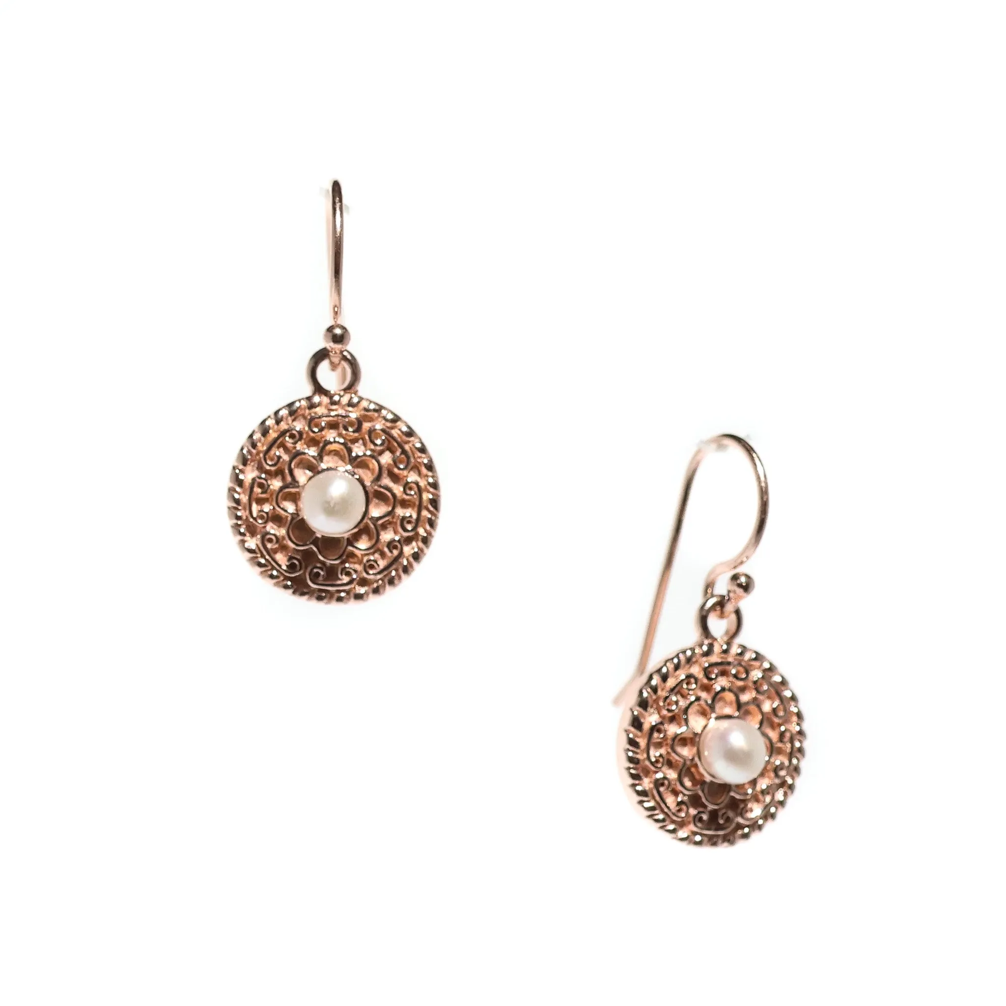 Chinatown Ladies Earrings Rose Gold