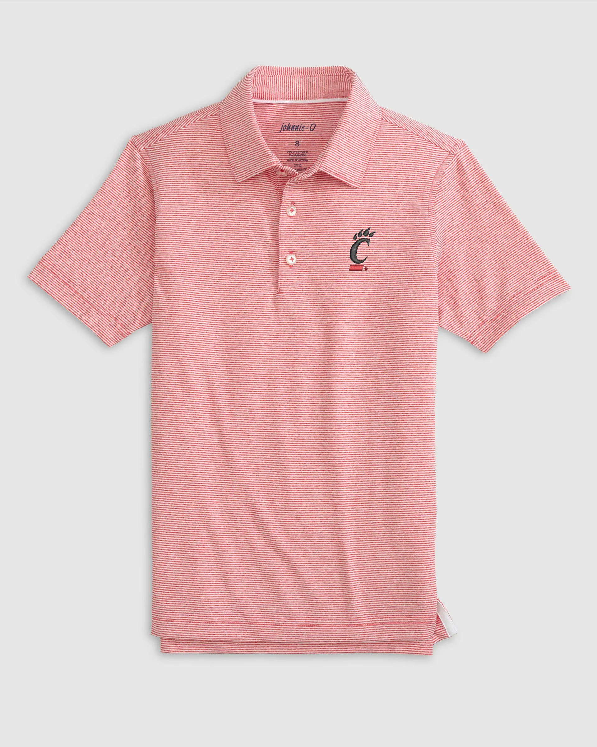 Cincinnati Lyndonn Jr. Striped Jersey Performance Polo