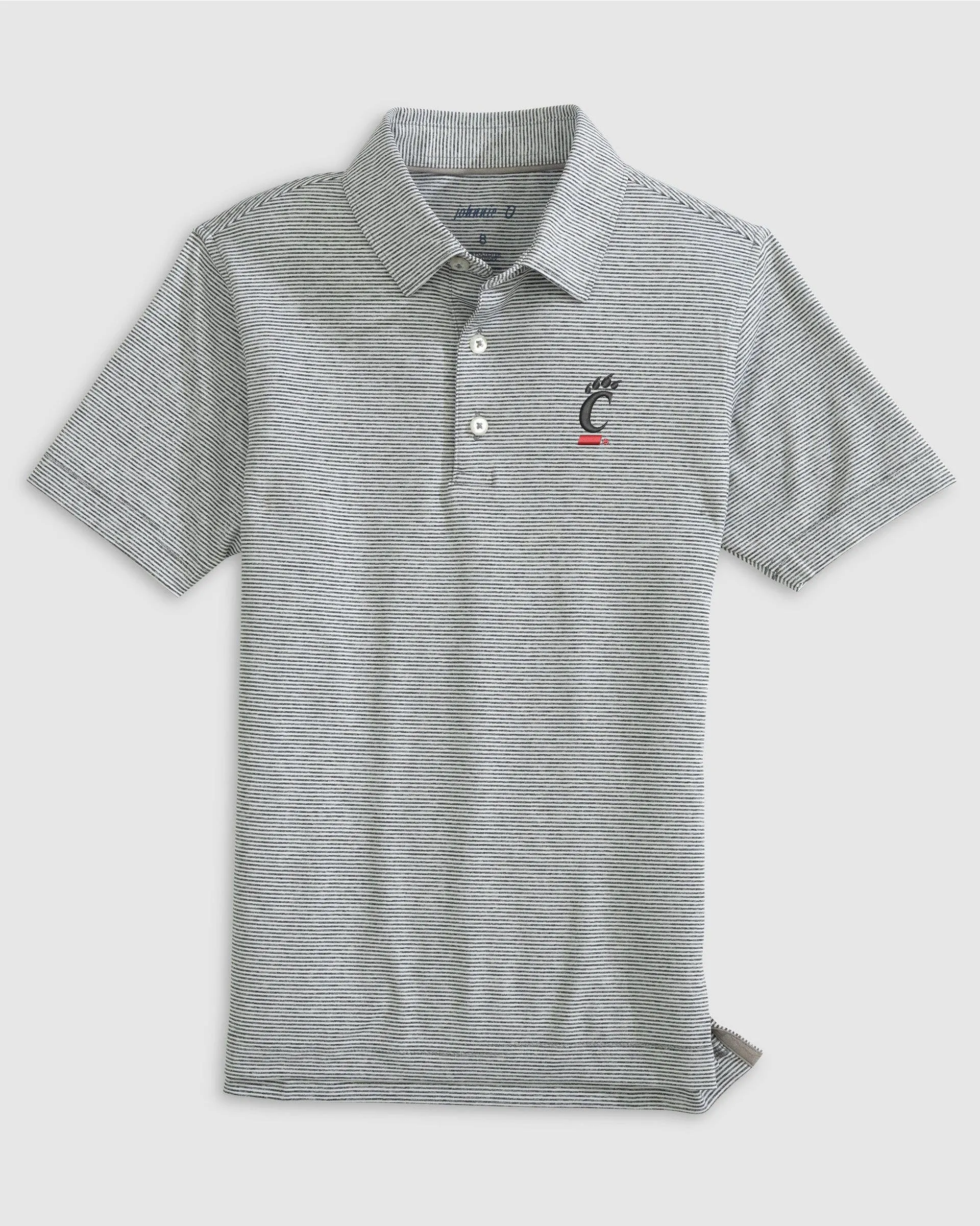 Cincinnati Lyndonn Jr. Striped Jersey Performance Polo