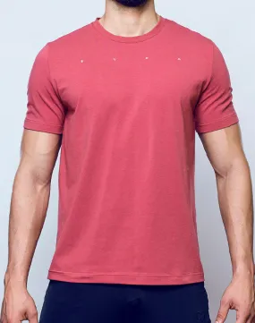 Classic Short Sleeve T-Shirt - Dusty Cedar Rose