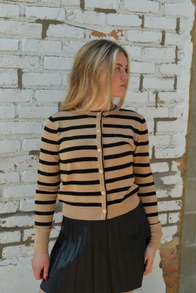 CLASSIC STRIPED CARDIGAN