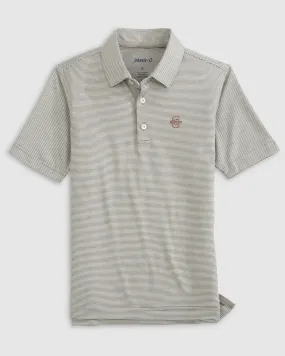 College of Charleston Lyndonn Jr. Striped Jersey Performance Polo