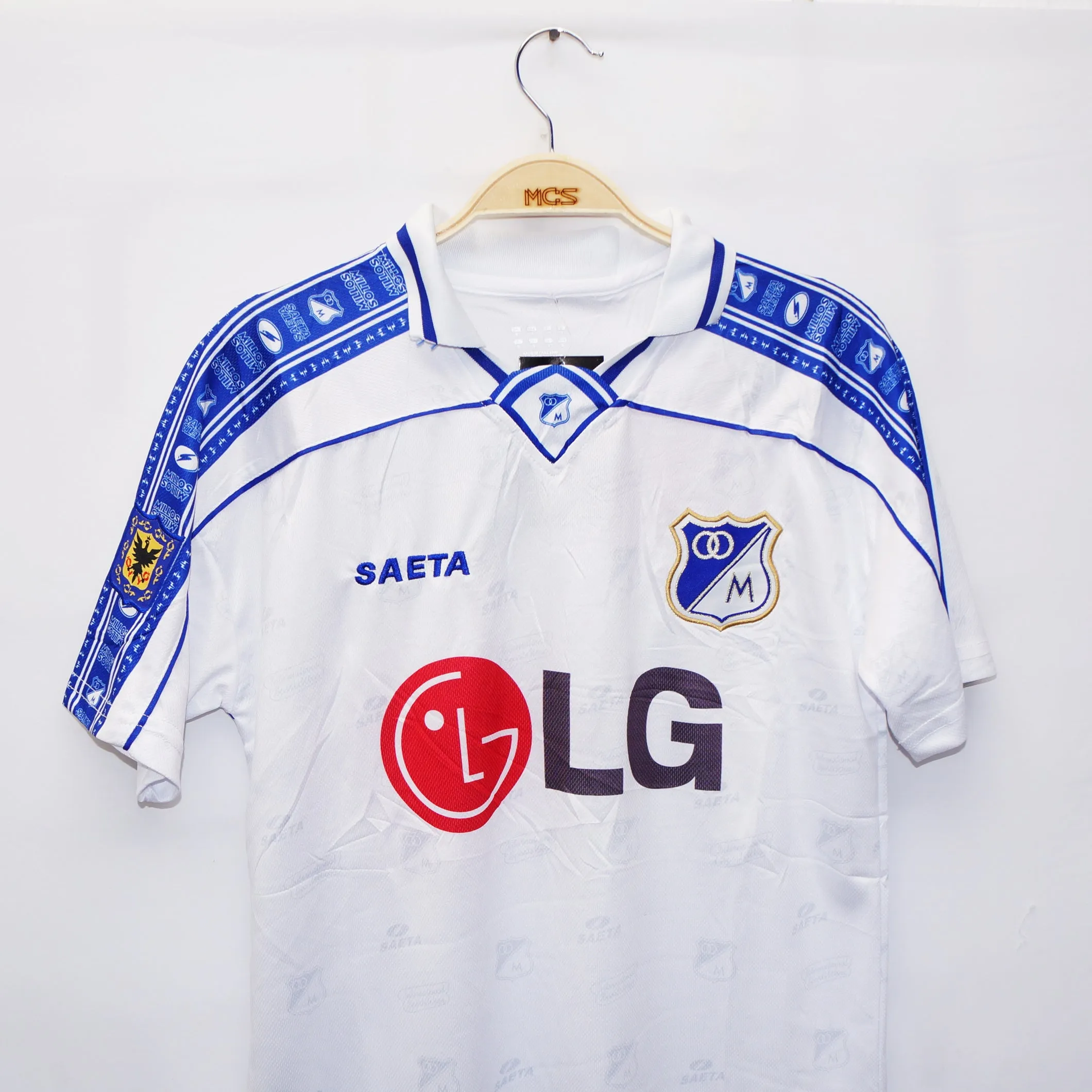 Copia de Camiseta Millonarios LG Blanca