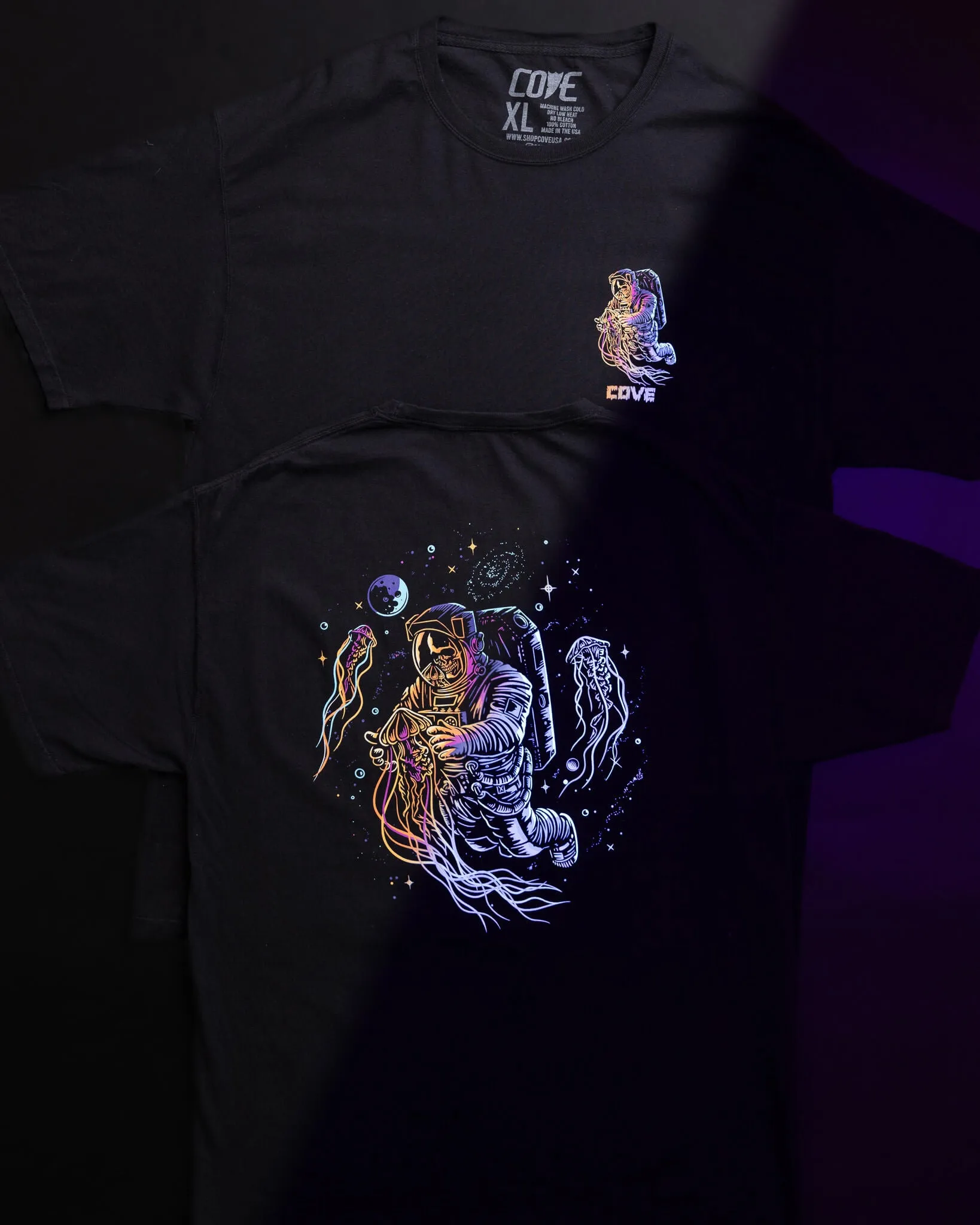 Cosmic Jellies Tee - Black